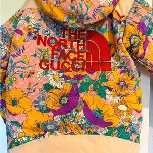 The North Face x GUCCI floral puffer XXS - NWOT
